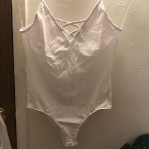 NEW NEVER USED White Bodysuit
